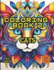 Coloring book 2: Cat Mandala Cover Image