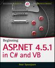 Beginning ASP.NET 4.5.1: In C# and VB (Wrox Programmer to Programmer) By Imar Spaanjaars Cover Image