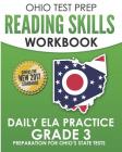 OHIO TEST PREP Reading Skills Workbook Daily ELA Practice Grade 3: Practice for Ohio's State Tests for English Language Arts Cover Image