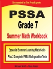 PSSA Grade 7 Summer Math Workbook: Essential Summer Learning Math Skills plus Two Complete PSSA Math Practice Tests Cover Image