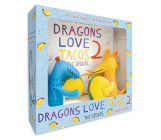 Dragons Love Tacos 2 Book and Toy Set By Adam Rubin, Daniel Salmieri (Illustrator) Cover Image