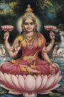 Devi: 150-page Diary With Hindu Goddess Lakshmi on the Cover and a Sri Yantra on the Back for Meditation / Concentration / V By The Mindful Word Cover Image
