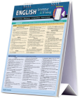 English Grammar & Writing Easel Book: A Quickstudy Reference Tool for Punctuation, Mechanics, Composition, Style, & More By Shelley Evans-Marshall Cover Image