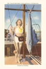 Vintage Journal Bathing Beauty with Sailfish, Florida By Found Image Press (Producer) Cover Image