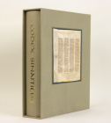 Codex Sinaiticus, with Slipcase: Facsimile Edition By Hendrickson Publishers (Compiled by), Scot McKendrick (Editor), David Parker (Editor) Cover Image