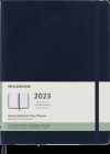 Moleskine 2023 Weekly Notebook Planner, 12M, Extra Large, Sapphire Blue, Soft Cover (7.5 x 10) By Moleskine Cover Image