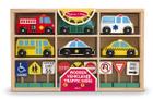 Wooden Vehicles & Traffic Signs: 6 Cars and 9 Signs Cover Image