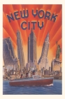 Vintage Journal New York Travel Poster Cover Image