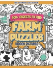 Farm Puzzles Hidden Pictures: The ultimate collection,300+ objects to find By Hidess Occult Cover Image