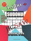 1,000 + sudoku jigsaw 10x10: Logic puzzles medium - hard levels Cover Image