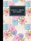 Cornell Notes Notebook: Cornell Note Taking Notebook, Cornell Notes Pages, Note Taking Techniques, Hydrangea Flower Cover, 8.5