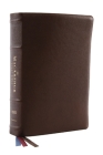 MacArthur Study Bible 2nd Edition: Unleashing God's Truth One Verse at a Time (Lsb, Brown Premium Goatskin Leather, Comfort Print) Cover Image