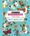 Brain Games - Sticker by Number - Vintage: Butterflies By Publications International Ltd, Brain Games, New Seasons Cover Image