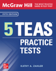 McGraw Hill 5 Teas Practice Tests, Fifth Edition By Kathy Zahler Cover Image