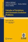 Calculus of Variations and Geometric Evolution Problems: Lectures Given at the 2nd Session of the Centro Internazionale Matematico Estivo (C.I.M.E.)He Cover Image