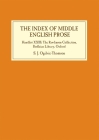 The Index of Middle English Prose: Handlist XXIII: The Rawlinson Collection, Bodleian Library, Oxford By Sarah Ogilvie-Thomson Cover Image