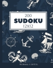 200 Sudoku 12x12 normal e difícil Vol. 1: com soluções e quebra-cabeças bônus By Morari Media Pt Cover Image