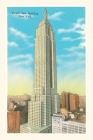 Vintage Journal Empire State Building, New York City By Found Image Press (Producer) Cover Image