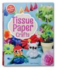 Tissue Paper Crafts [With String, Wire, Bead Eyes, Punch-Out Birdcage and Stencils and Glue and Paper] By Klutz (Created by) Cover Image