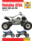 Yamaha ATVs Raptor 660 and 700:  '01 to '12 (Haynes Service & Repair Manual) Cover Image