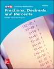 Corrective Mathematics Fractions, Decimals, and Percents, Workbook (Math Modules-Frac) Cover Image
