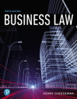 Business Law By Henry Cheeseman Cover Image