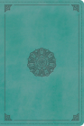 ESV Study Bible, Personal Size (Trutone, Turquoise, Emblem Design) By Crossway Bibles (Translator) Cover Image