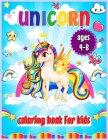 Unicorn Coloring Book: For Kids Ages 4-8 (Coloring Book For Girls): Coloring Book For Kids By Lisa Sims Cover Image