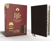 Niv, Life Application Study Bible, Third Edition, Bonded Leather, Black, Indexed, Red Letter Edition By Zondervan Cover Image