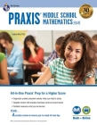 Praxis Middle School Mathematics (5169) Book + Online (Praxis Teacher Certification Test Prep) Cover Image