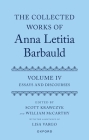 The Collected Works of Anna Letitia Barbauld: Volume 4: Essays and Discourses Cover Image