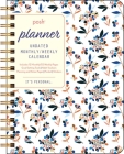 Posh: Planner Undated Monthly/Weekly Calendar: White Tossed Floral By Andrews McMeel Publishing Cover Image