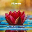 Flowers 8.5 X 8.5 Calendar September 2019 -December 2020: Monthly Calendar with U.S./UK/ Canadian/Christian/Jewish/Muslim Holidays-Wildflower Garden Cover Image