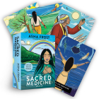 The Sacred Medicine Oracle: A 56-Card Deck and Guidebook By Asha Frost, Steph Littlebird (Illustrator) Cover Image