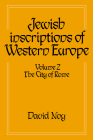 Jewish Inscriptions of Western Europe: Volume 2, the City of Rome By David Noy Cover Image
