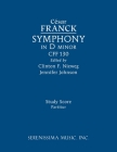 Symphony in D minor, CFF 130: Study score Cover Image