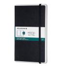 Moleskine Smart Writing Notebook, Large, Plain, Black, Hard Cover (5 x 8.25) By Moleskine Cover Image