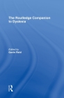 The Routledge Companion to Dyslexia Cover Image
