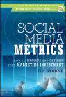 Social Media Metrics: How to Measure and Optimize Your Marketing Investment (New Rules Social Media #3) By Jim Sterne, David Meerman Scott (Foreword by) Cover Image