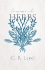 Compassionate Herbs By C. F. Leyel Cover Image
