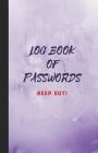 Log Book of Passwords - Keep Out: A Book for Your Passwords and Websites and Emails - Purple By Metta Art Publications Cover Image