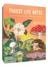Forest Life Notes: 20 Notecards & Envelopes (Cute Office Supplies, Cute Desk Accessories, Back to School Supplies) By Nathalie Lete (By (artist)) Cover Image