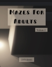 Mazes for Adults Cover Image