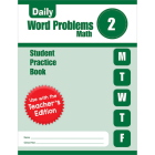 Daily Word Problems Math, Grade 2 Student Workbook By Evan-Moor Educational Publishers Cover Image