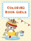 Coloring Book Girls: Coloring Pages, Relax Design from Artists for Children and Adults By Creative Color Cover Image