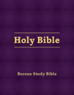 Berean Study Bible (Eggplant Hardcover) Cover Image