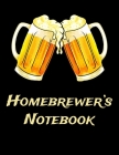 Homebrewer's Notebook: Beer Brewing Recipe and Logbook By Nw Beer Brewing Printing Cover Image