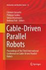 Cable-Driven Parallel Robots: Proceedings of the Third International Conference on Cable-Driven Parallel Robots (Mechanisms and Machine Science #53) Cover Image