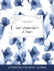 Adult Coloring Journal: Gam-Anon/Gam-A-Teen (Safari Illustrations, Blue Orchid) By Courtney Wegner Cover Image
