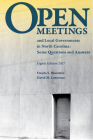 Open Meetings and Local Governments in North Carolina: Some Questions and Answers By Frayda S. Bluestein, David M. Lawrence Cover Image